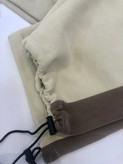 ست دورس و شلوار وارداتی کرم قهوه ای S-ELE